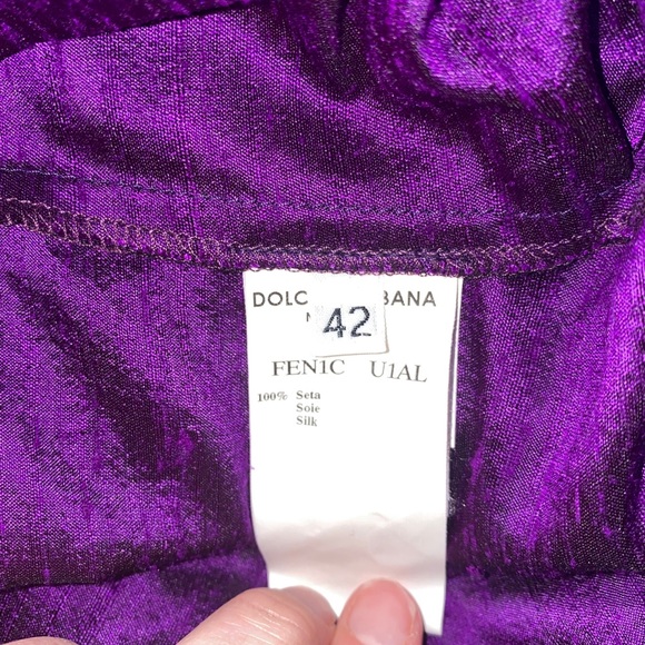 Dolce and Gabbana RAW SILK SET - Picture 7 of 7